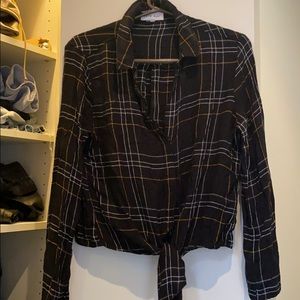 Tight front flannel
